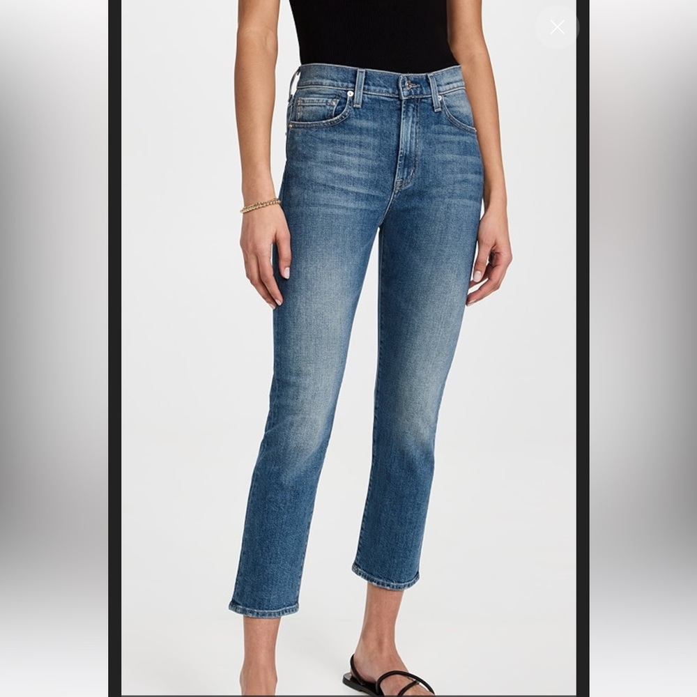 Edwin Elin Crop Straight Jeans